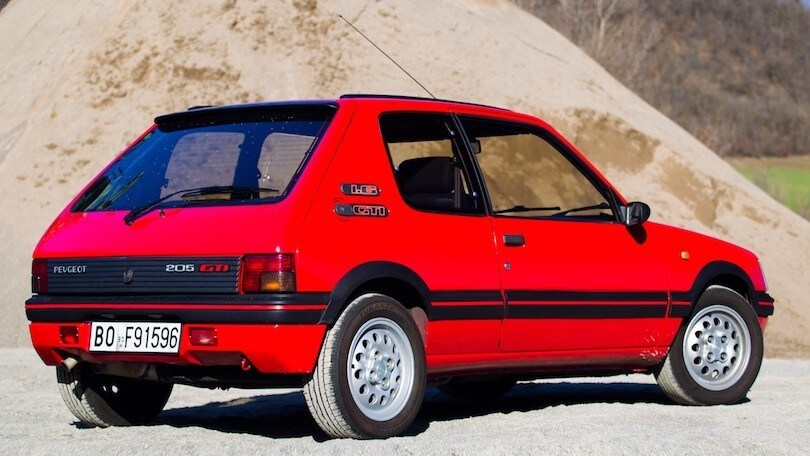 Peugeot 205: la storia di una GTI alla francese FOTO