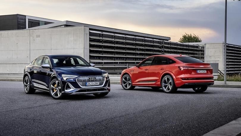 Audi e-tron S, sportività in tre motori elettrici