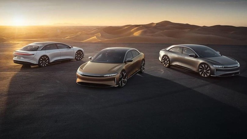 Lucid Air, elettrica che sfida Tesla FOTO