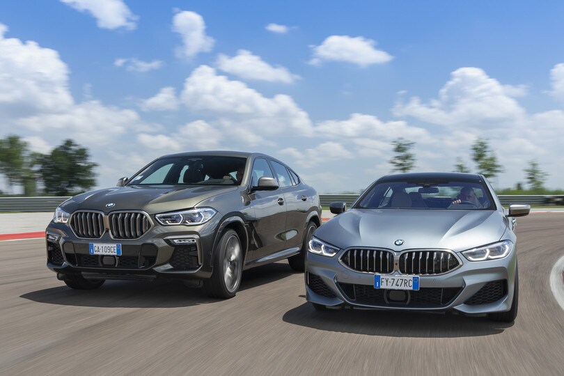 BMW X6 vs BMW Serie 8 Gran Coupé: super SUV o super coupé?