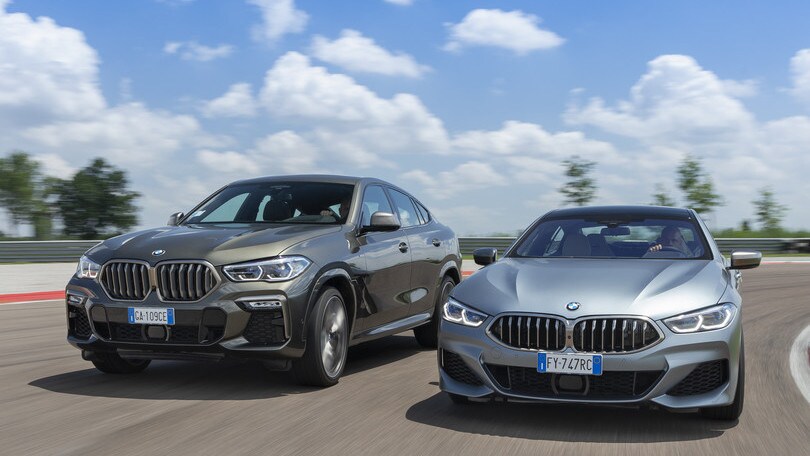BMW X6 vs BMW Serie 8 Gran Coupé: super SUV o super coupé?