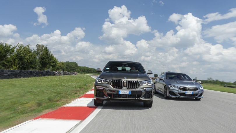 BMW X6 vs BMW Serie 8 Gran Coupé: FOTO