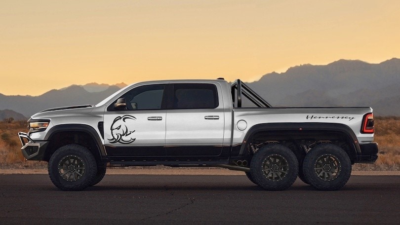 Hennessey Mammoth 6x6, un mostro di pick-up