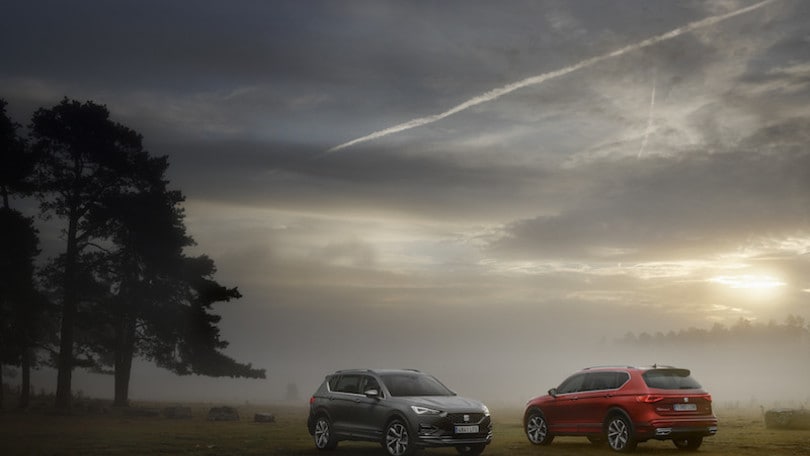 Nuove Seat Ateca e Tarraco FR: gli scatti