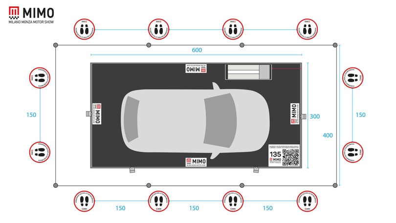 Milano Monza Motor Show, sicurezza contro la pandemia FOTO