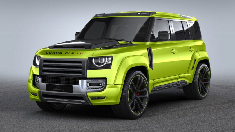 Land Rover Defender mostra i muscoli col kit di Lumma Design