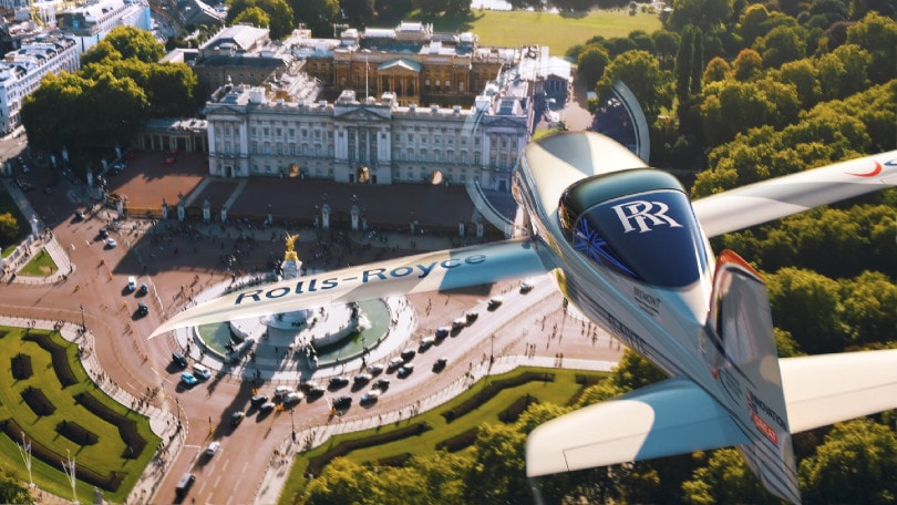 Rolls Royce con l'aereo elettrico va a caccia del record mondiale