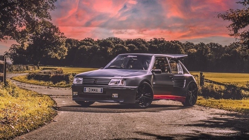 Peugeot 205 T16 operazione nostalgia: il kit Dimma trasforma la 308 GTi FOTO