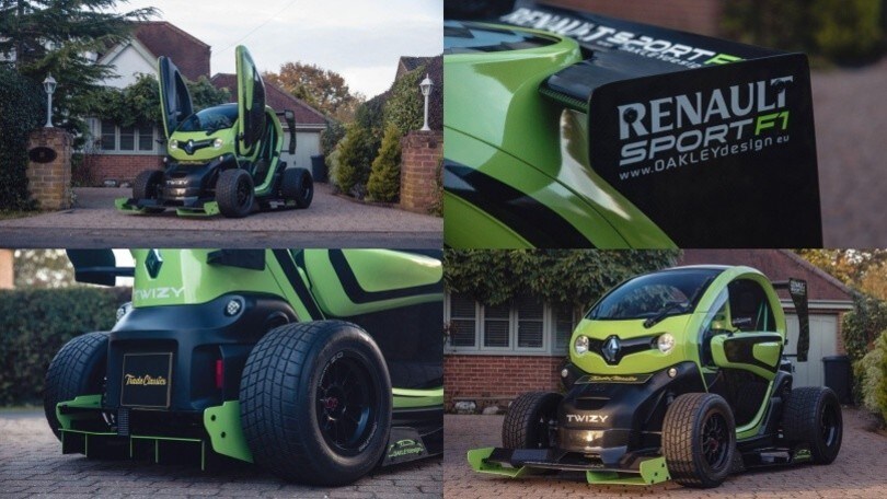 Renault Twizy F1 Oakley Design FOTO