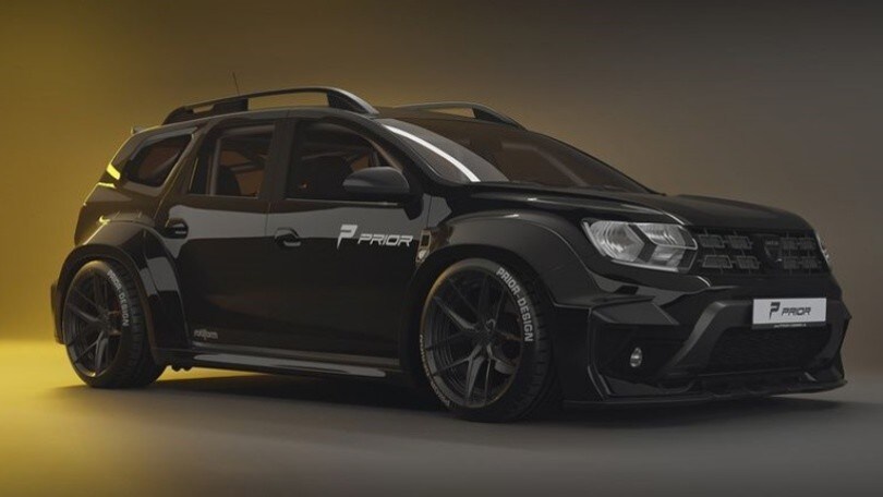 Dacia Duster Widebody, il render presentato da Prior Design