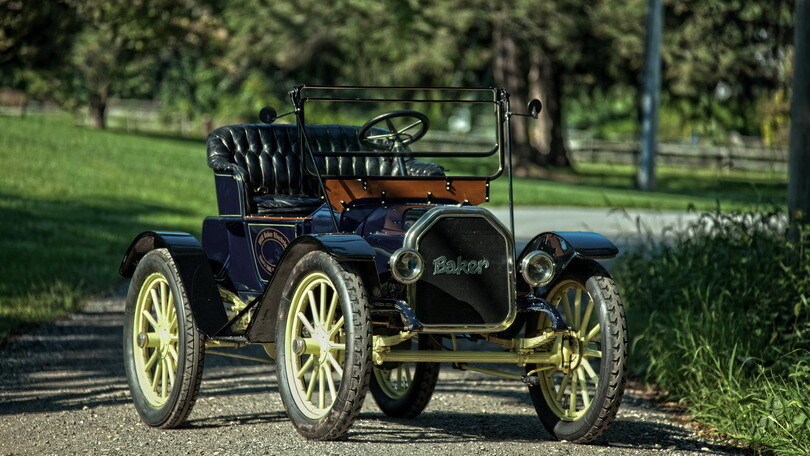 Baker, il primo Costruttore di auto elettriche: FOTO