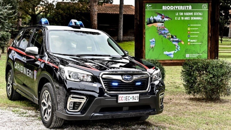 Subaru Forester e-Boxer, ecco quella per i Carabinieri