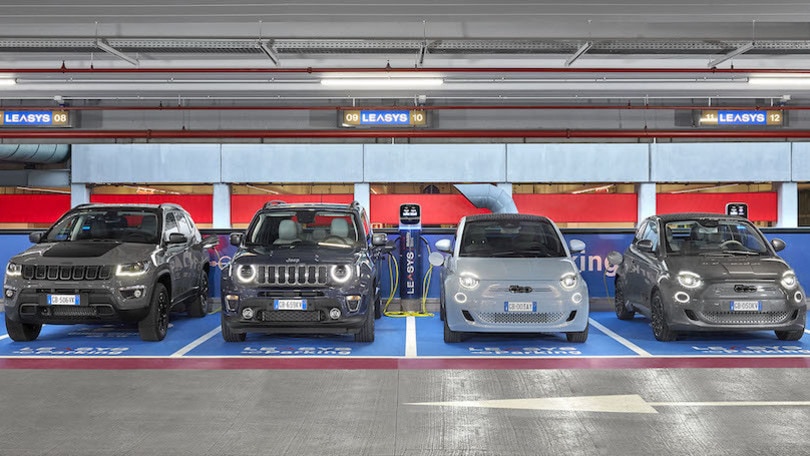 Noleggio Leasys, le colonnine di ricarica arrivano a Malpensa e Linate