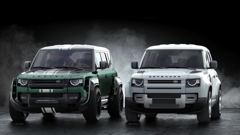 Land Rover Defender Racing Green Edition by Carlex Design