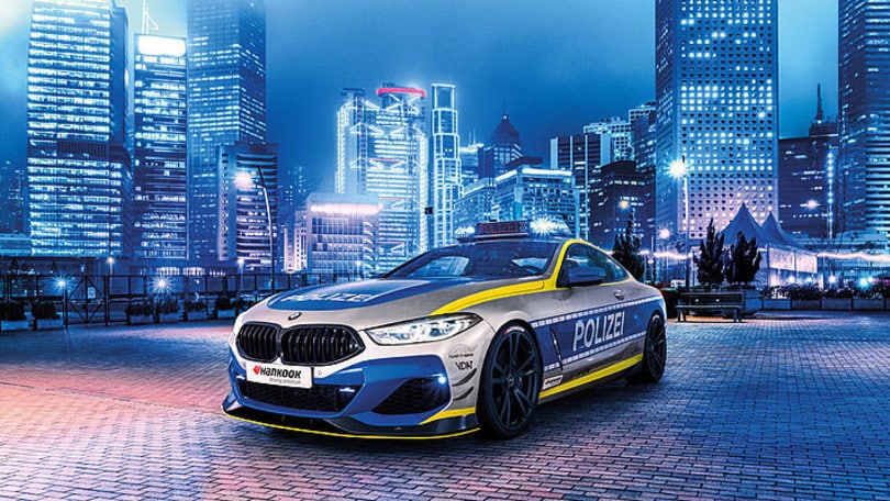 BMW M850i, per la Polizia tedesca è tempo di tuning