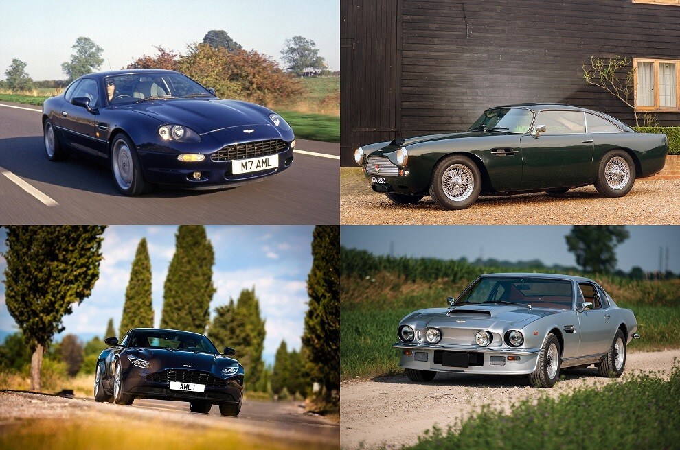 Aston Martin: i 10 modelli più importanti nella storia della Casa inglese
