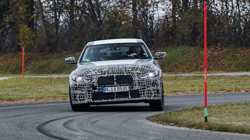 BMW i4, i muletti: foto