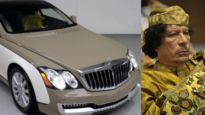Maybach 57S Coupé di Gheddafi in vendita per 1 milione di euro