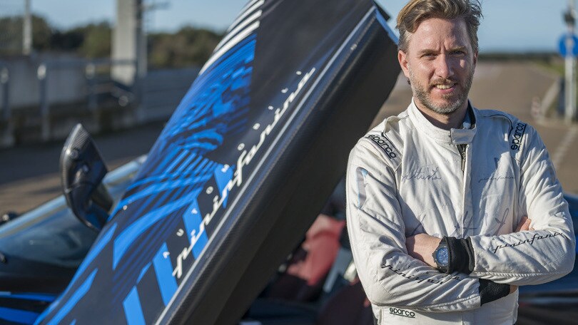 Pininfarina Battista, in pista con Nick Heidfeld