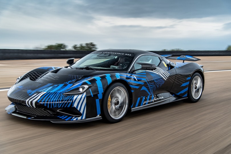 Pininfarina Battista, test in pista con Nick Heidfeld