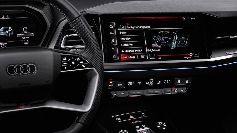 Audi Q4 e-tron, ecco gli interni