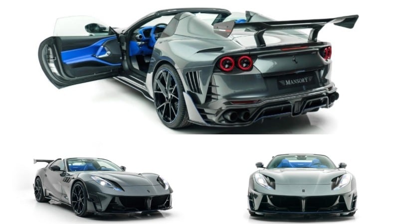 Ferrari 812 GTS si fa i muscoli con la Stallone by Mansory