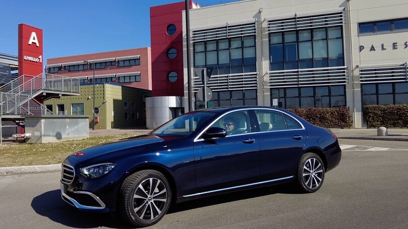 Mercedes E 300 de, la prova