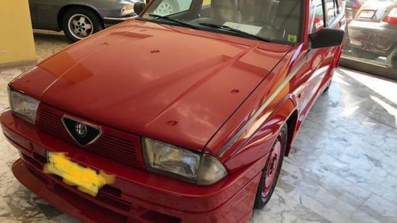 Alfa Romeo 75 Turbo Evoluzione, esemplare perfetto all'asta