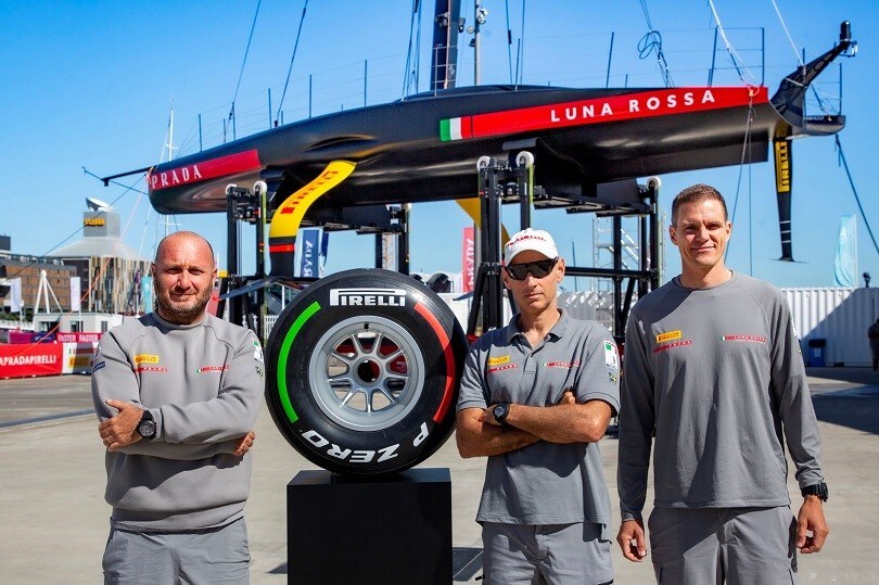 Pirelli, all'asta lo pneumatico Pirelli firmato da Luna Rossa