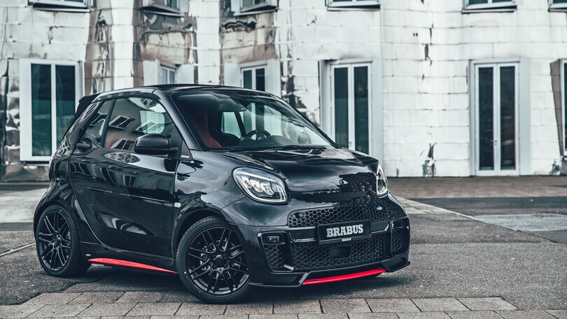 Brabus 92R, tuning elettrico per la Smart EQ ForTwo Cabrio