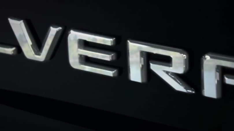 Chevrolet Silverado elettrico, teaser