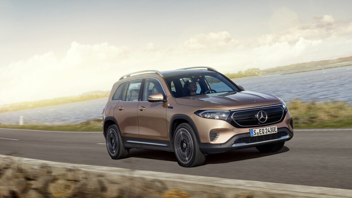 Mercedes EQB, il Suv medio elettrico a 7 posti