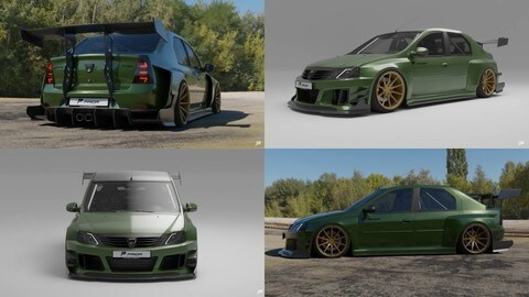 Dacia Logan: cattivissima con la cura Prior Design