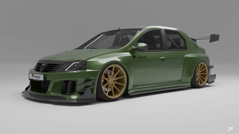 Dacia Logan, la berlina si veste da cattiva con Prior Design