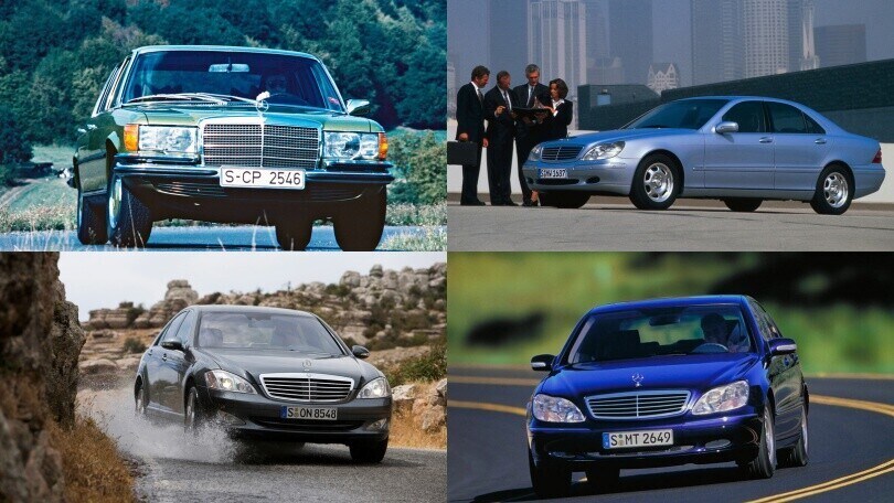 Mercedes Classe S, storia dell'ammiraglia di lusso