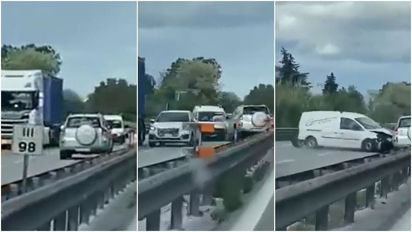 Follia in superstrada: 2 chilometri contromano, poi lo scontro frontale