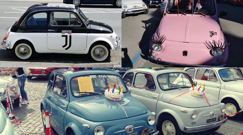Fiat 500 Club, ecco quelle più strane viste ai raduni