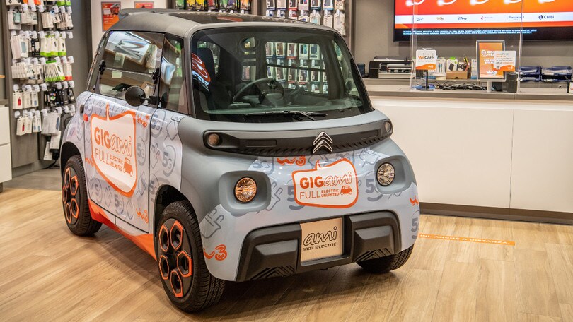 Citroën e Wind Tre, offerta congiunta per la Ami elettrica