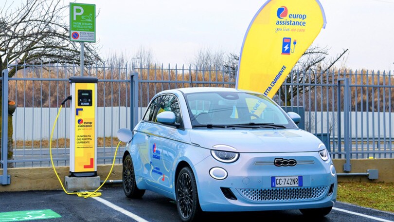 Europ Assistance, nuova stazione di ricarica a Lamezia Terme