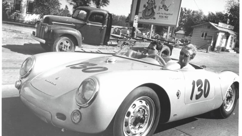 James Dean e la Porsche 550 Spyder: il cambio vale 164mila euro