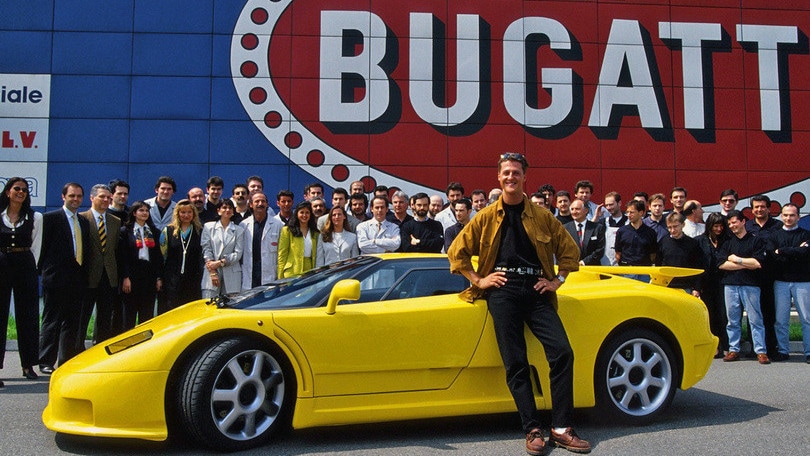 Bugatti EB 110 SS, la supercar di Michael Schumacher