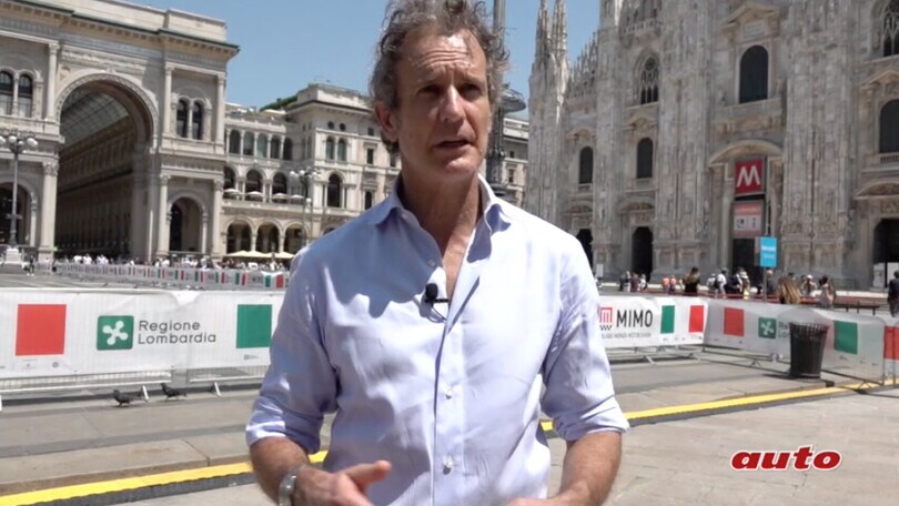 Alessandro Benetton al Milano Monza Motor Show