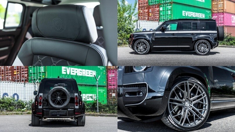 Land Rover Defender DP 500: il tuning di Manhart