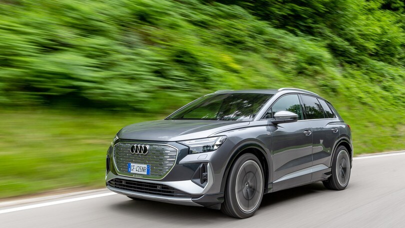 Audi Q4 e-tron, la prova su strada