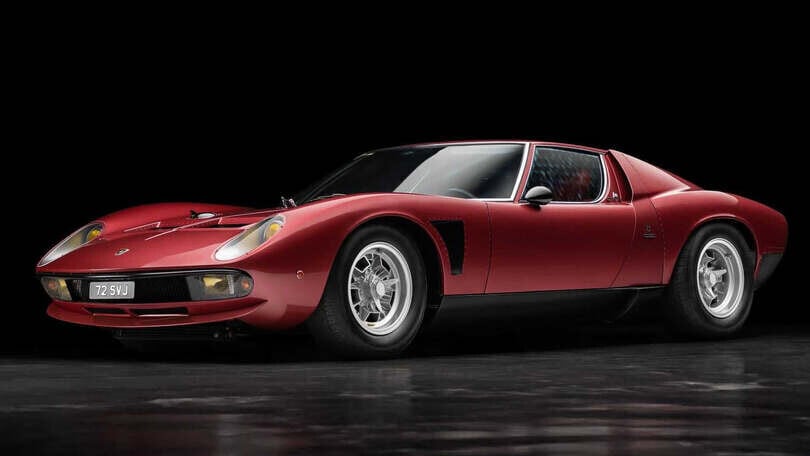 Lamborghini Miura SVJ, all'asta una bellezza degli anni '70