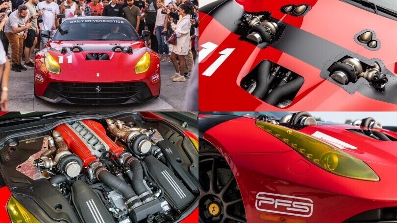 Ferrari TT F12 berlinetta: il tuning estremo di Daily Driven Exotic Cars
