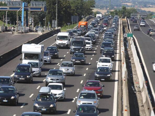 Traffico weekend 31 luglio-1° agosto: la mappa delle strade da bollino rosso