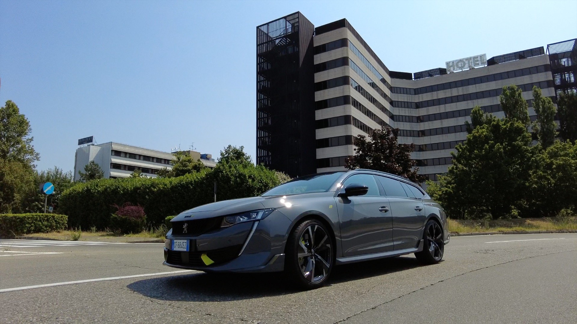 508 Peugeot Sport Engineered, la prova