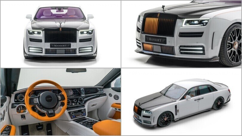 Rolls-Royce Ghost V12: eccessiva e sfacciata con il tuning Mansory