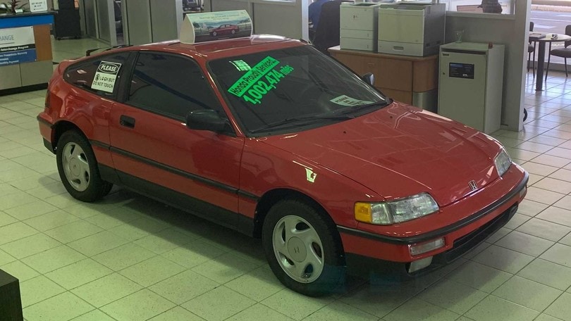 Honda CRX, dalla Florida con 1,6 milioni di km
